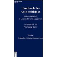 Handbuch des Antisemitismus / Ereignisse, Dekrete, Kontroversen
